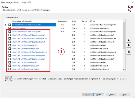 Boot-US new functions 4.2.3